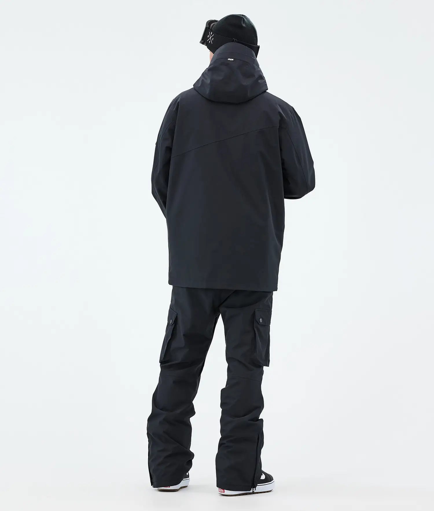 Adept snowboard jacket men's blackout