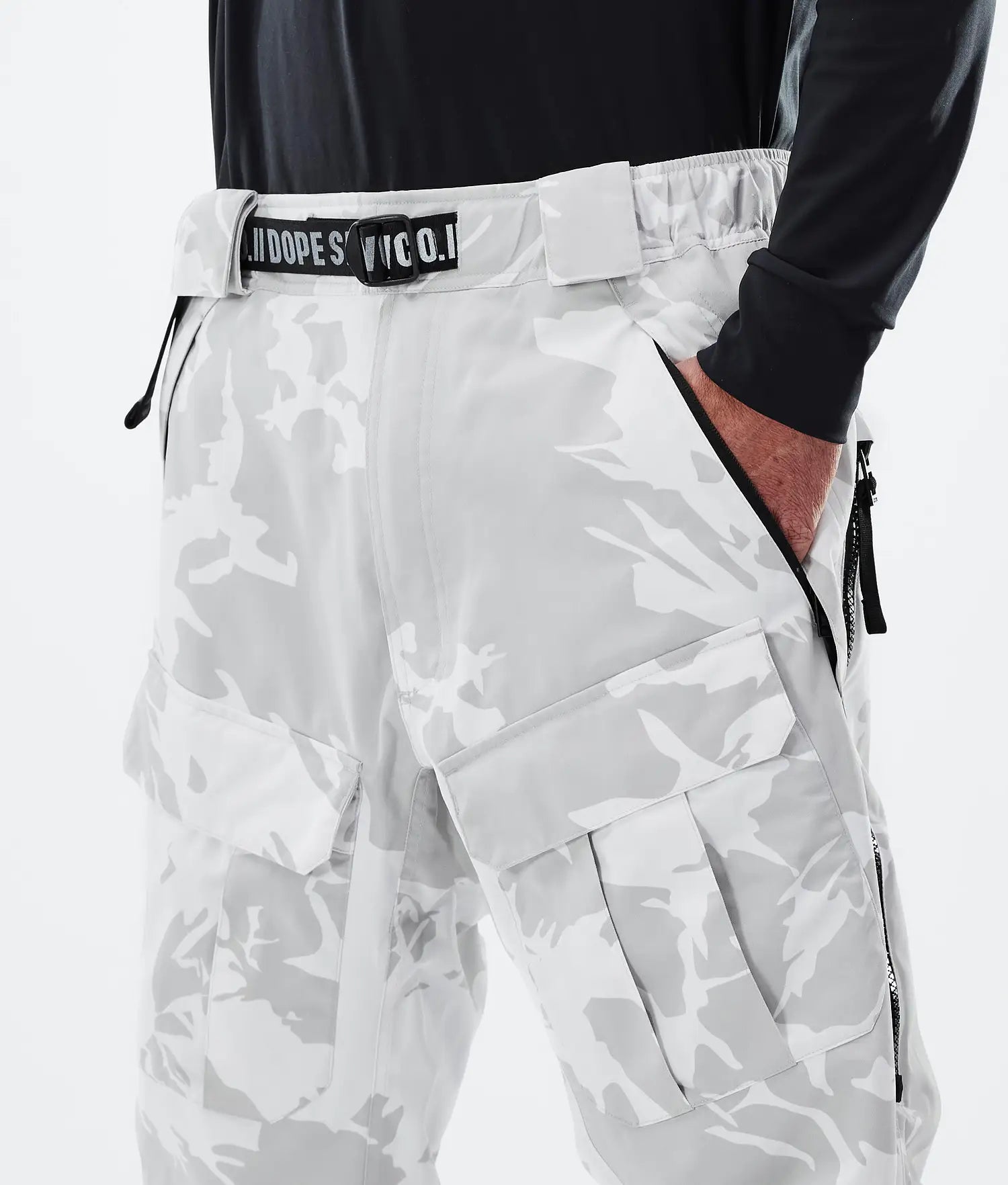 Antek Snowboard Pants Men Gray Camo