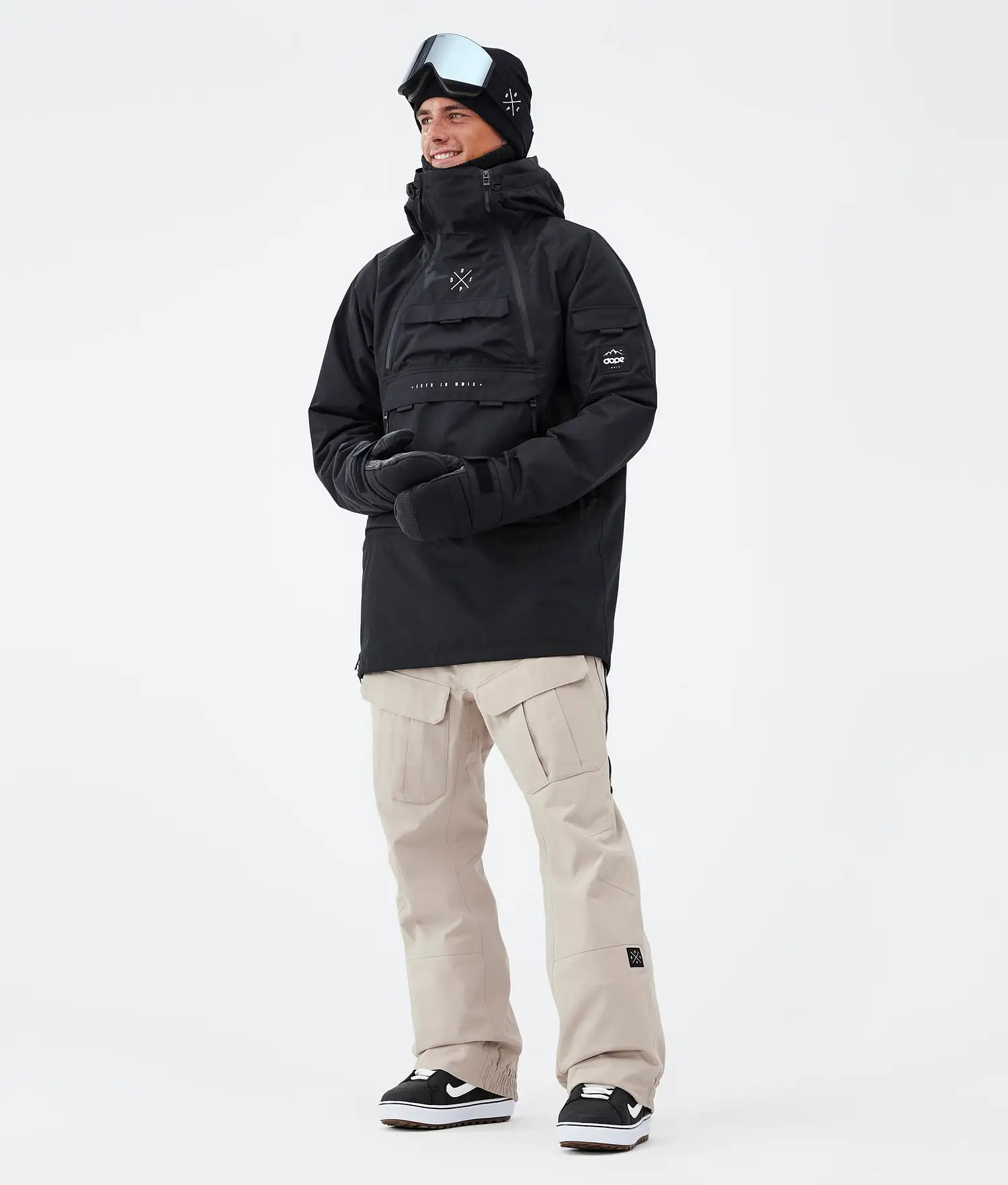 Antek snowboard pants men sand