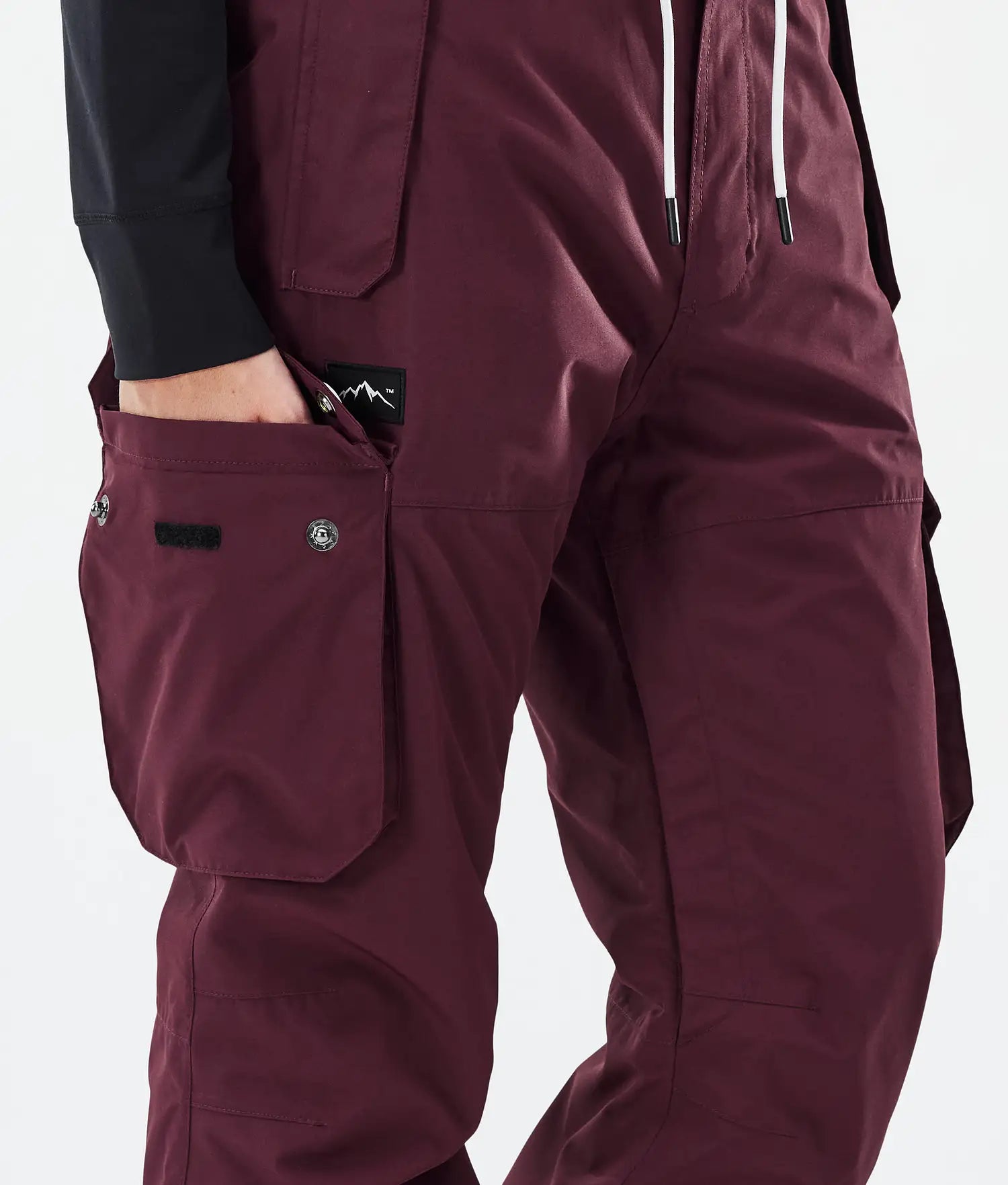 Iconic W Snowboard Pants Women Burgundy novo