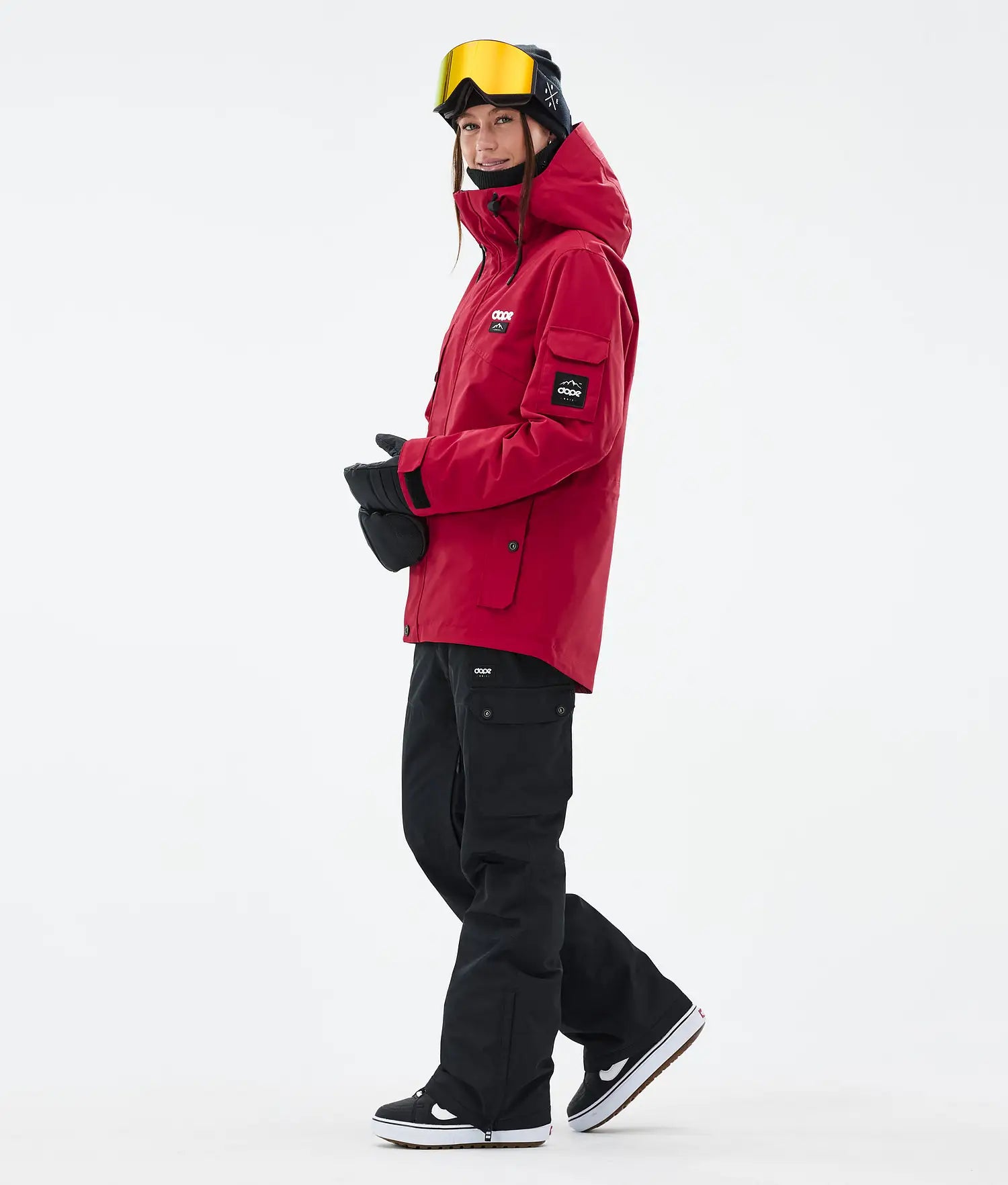 Adept W Snowboard Jacket Women Deep Red