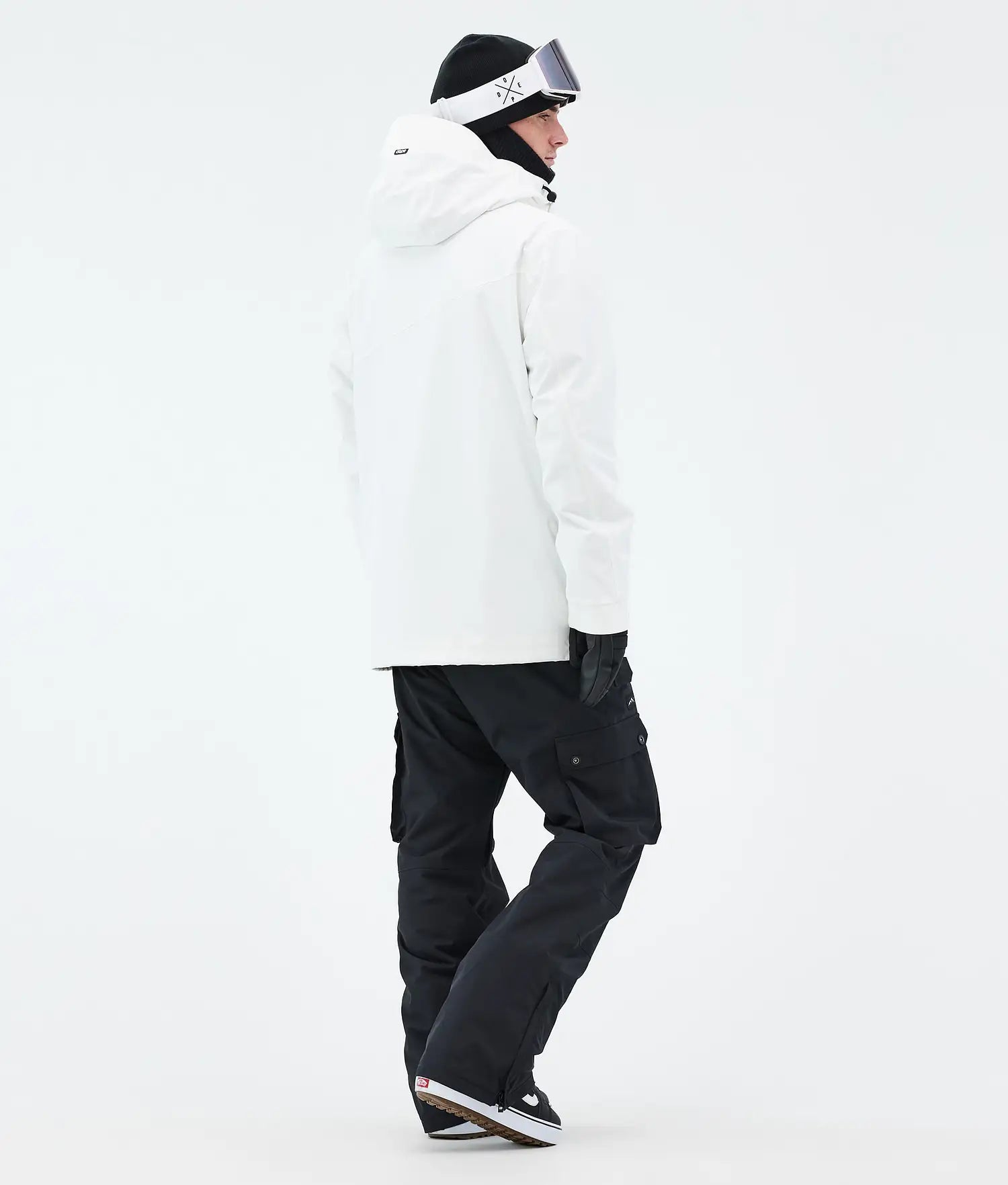 Adept snowboard jacket men Whitish