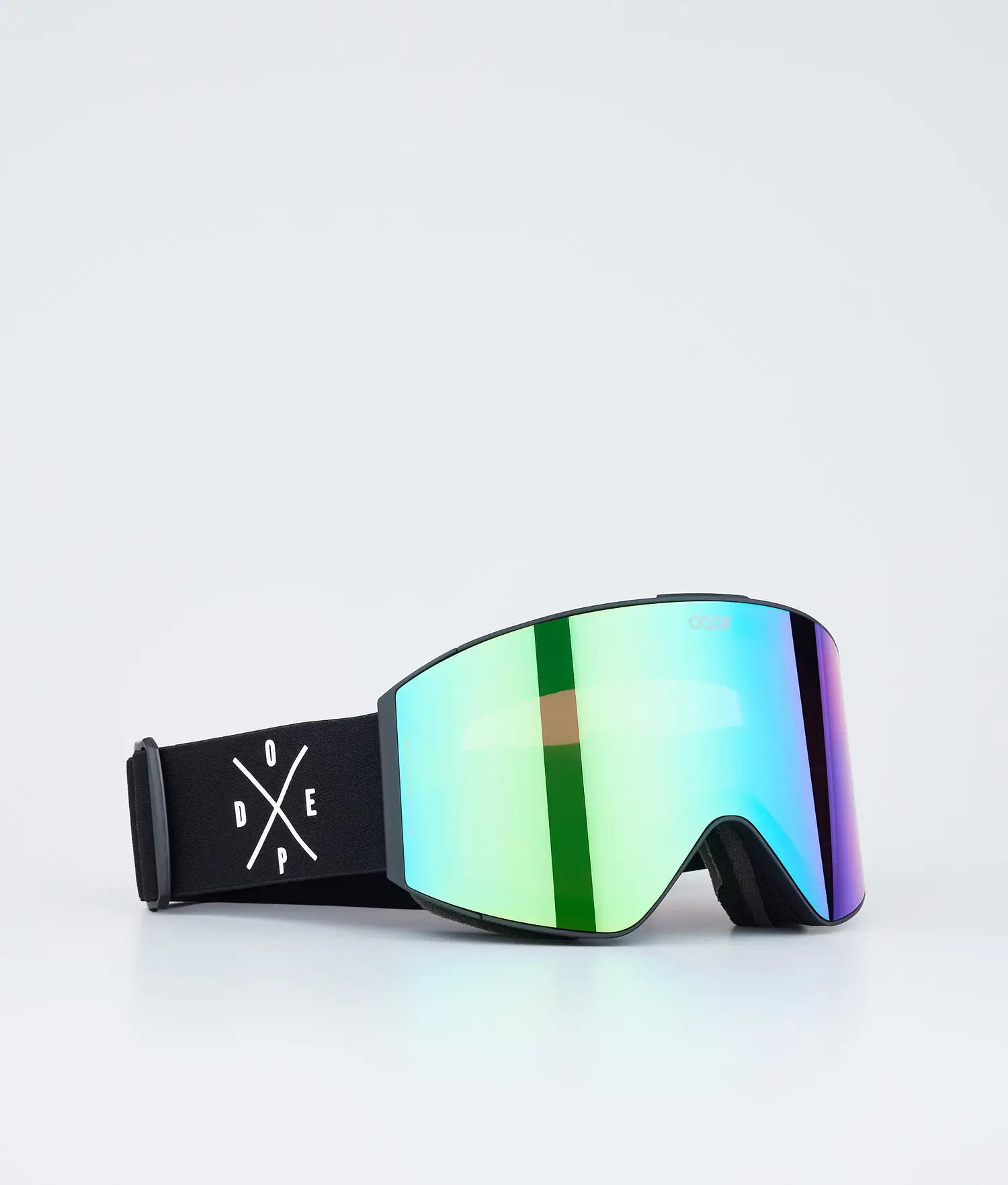 Sight ski goggles Black/Green Mirror
