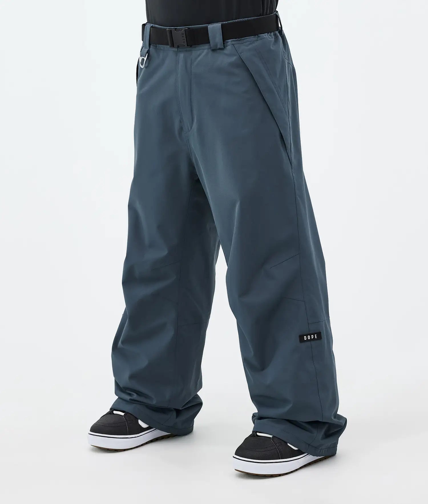 Big Snowboard Pants Men Metal Blue