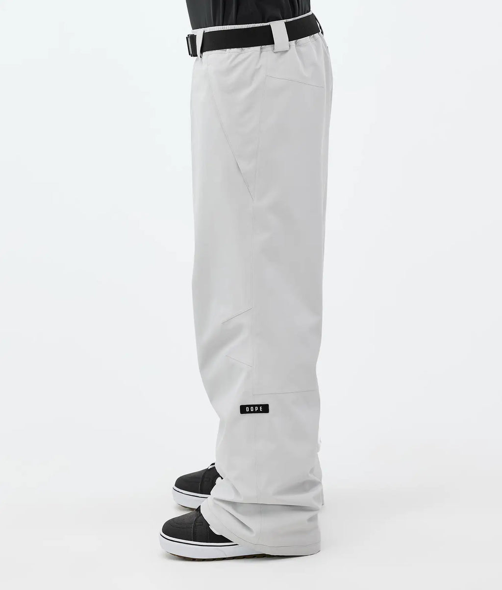 Big Snowboard Pants Men Light Grey