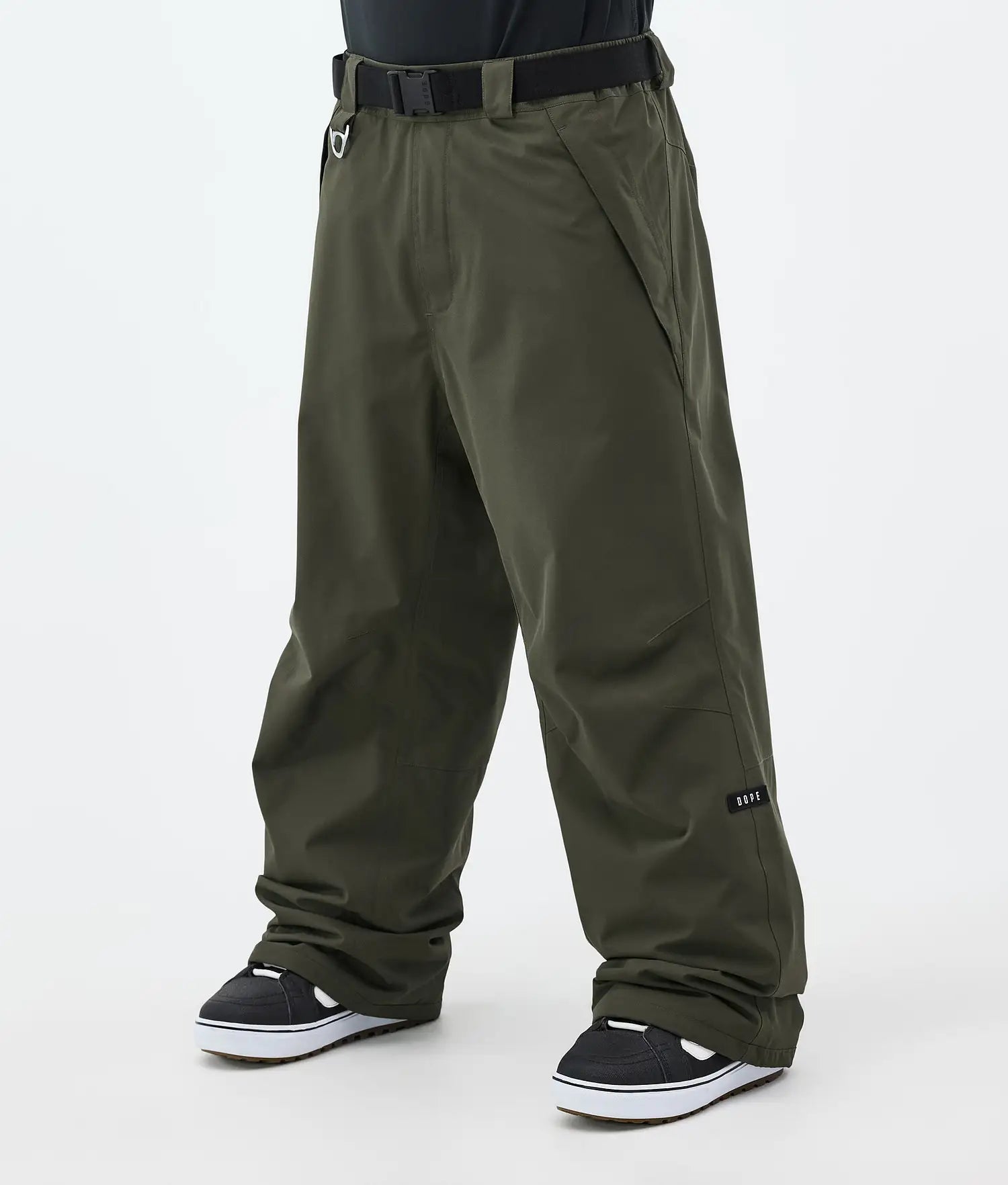 Big Snowboard Pants Men Olive Green